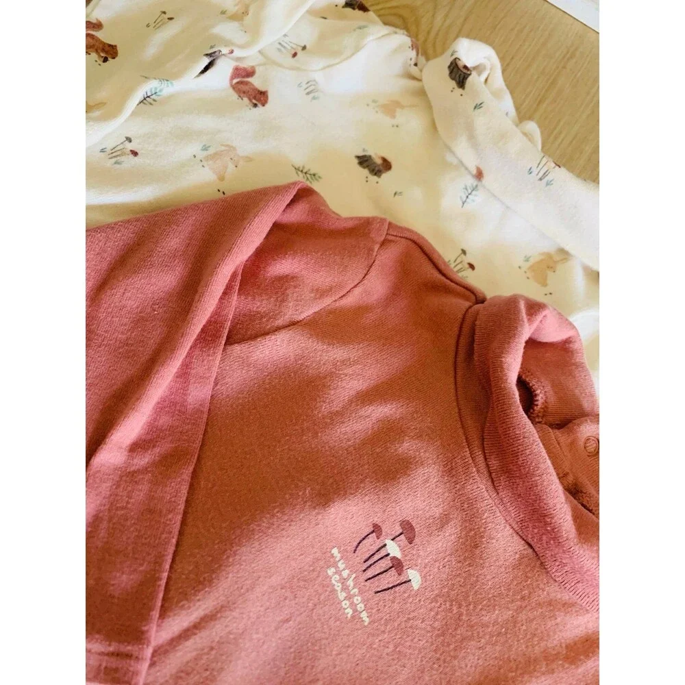 3 Baby onesies long sleeve KIABI 18M